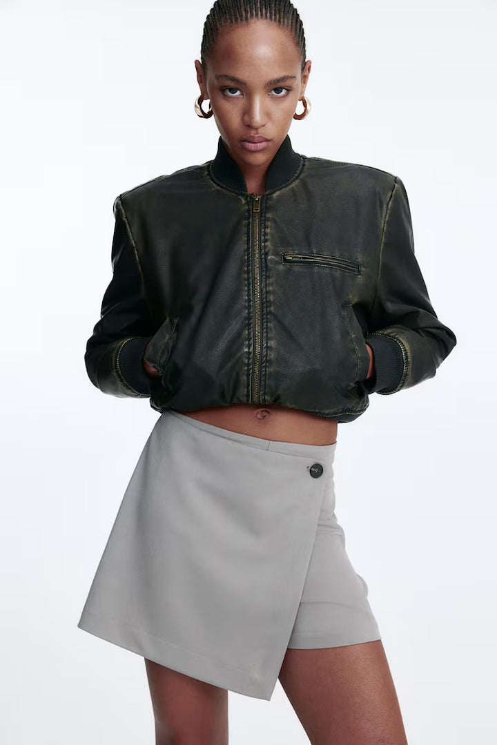 H&M WRAP SKORT