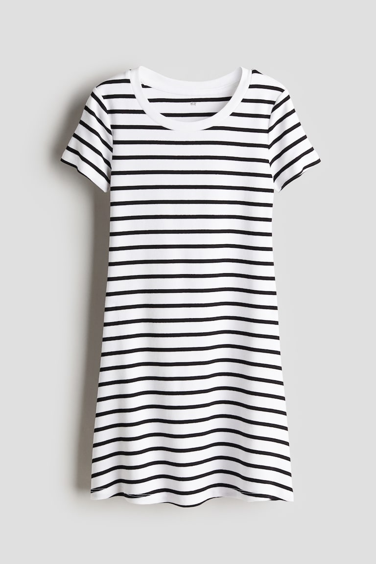 H&M Short-sleeved Jersey Dress
