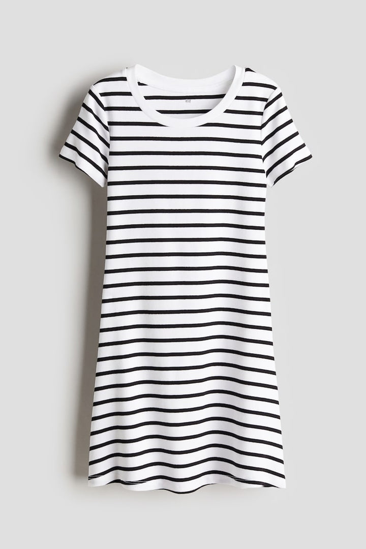 H&M Short-sleeved Jersey Dress