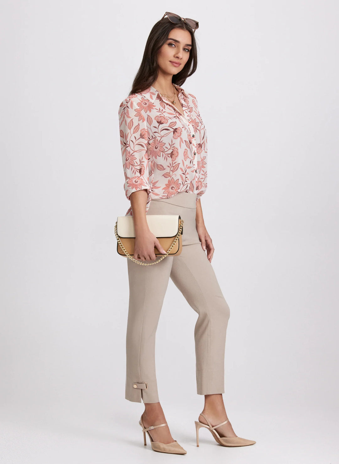 LAURA Sofia Slim-Leg Pants - Short