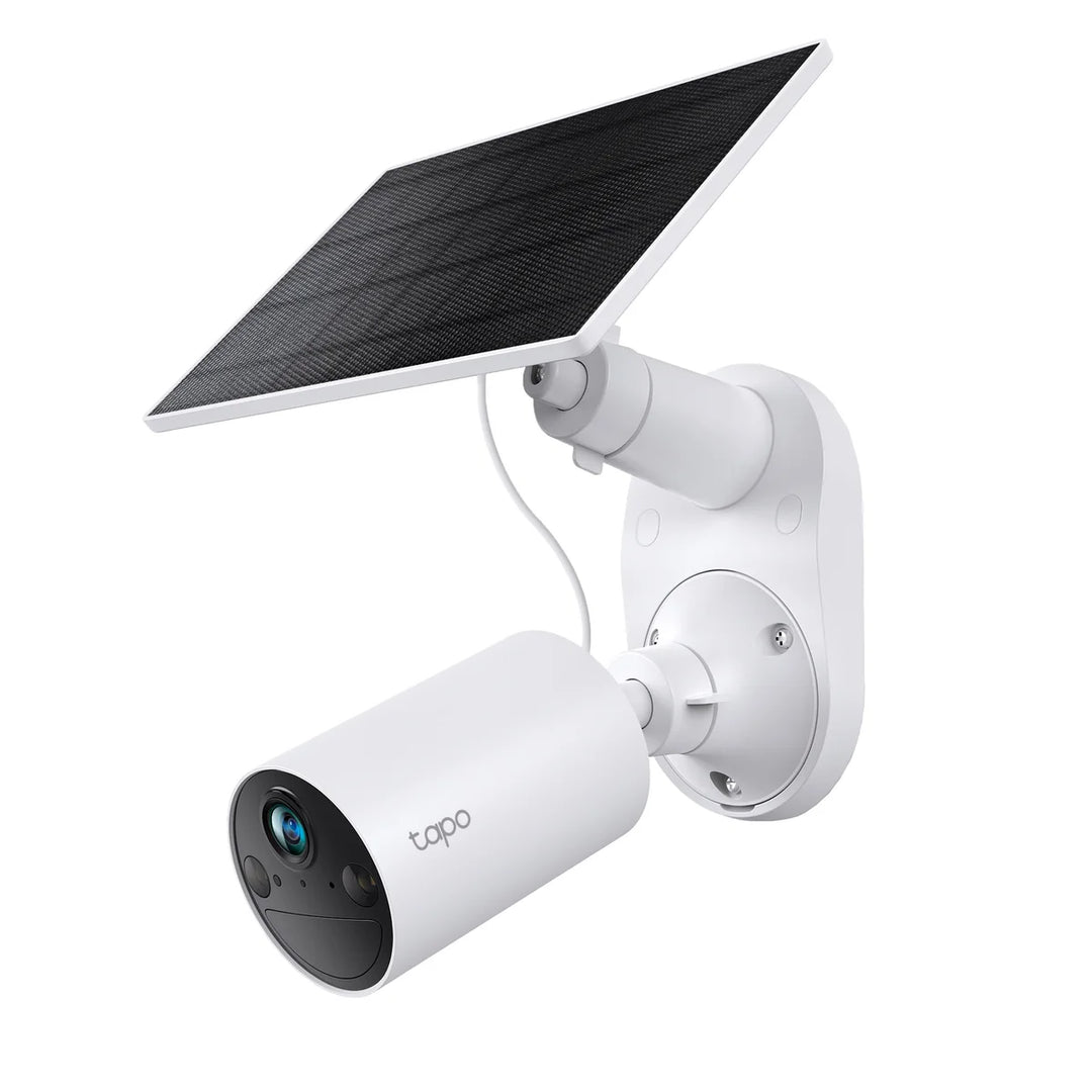TP Link Tapo 2k Smart Wire-Free Security Camera with Solar Panel, 3-pack