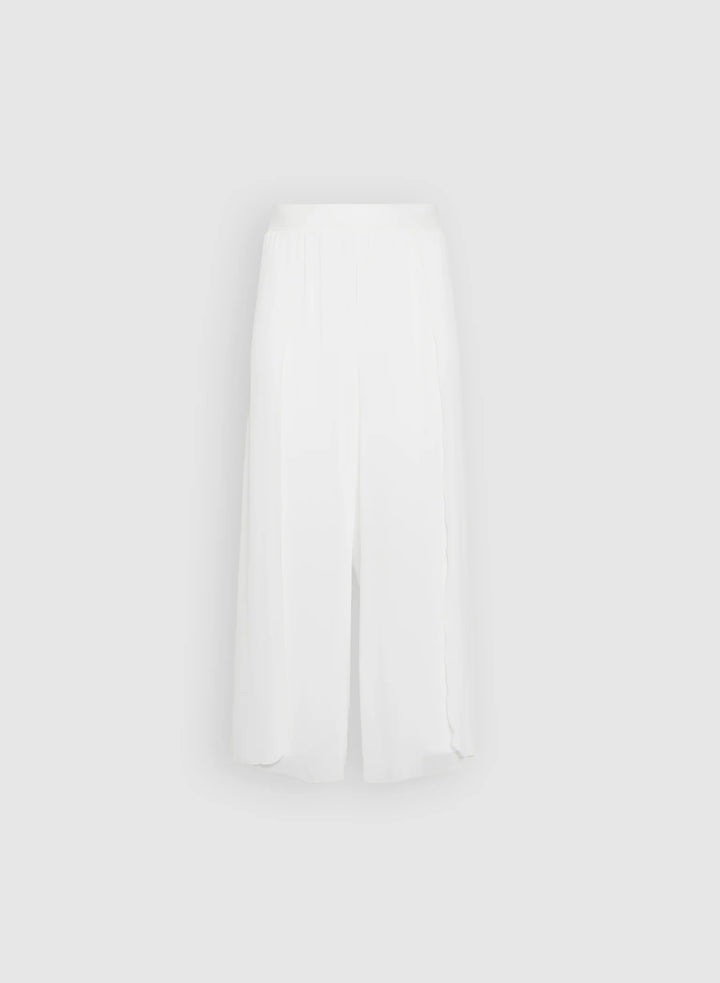 LAURA Olivia Chiffon Wide-Leg Pants