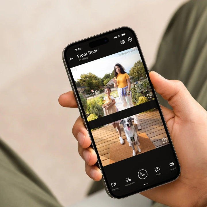 Eufy Security Dual Camera Video Doorbell E340 with Indoor 2K Cam Mini - No Monthly Fees