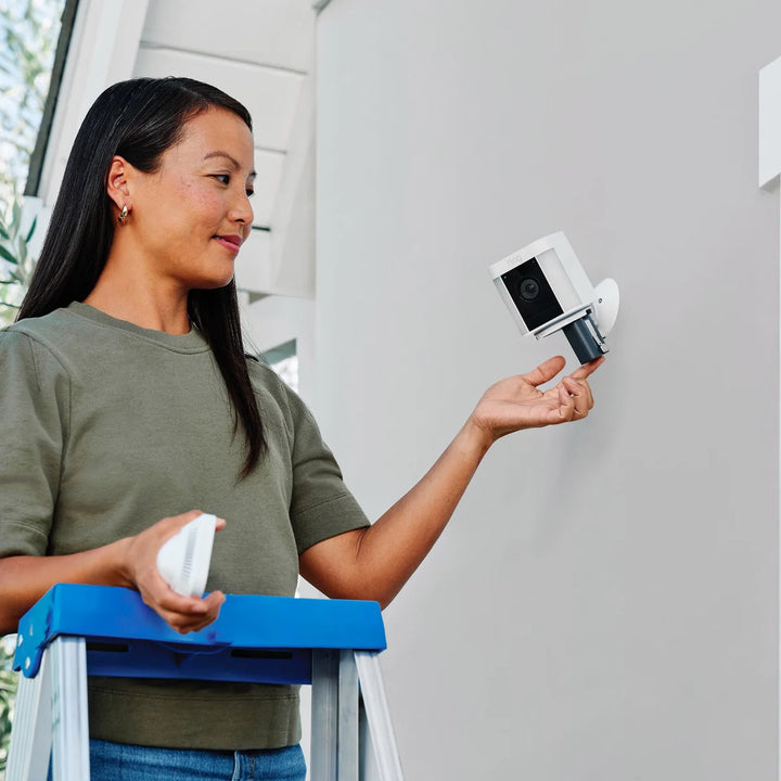Ring Spotlight Cam Plus with 6-Month Ring Subscription Plan