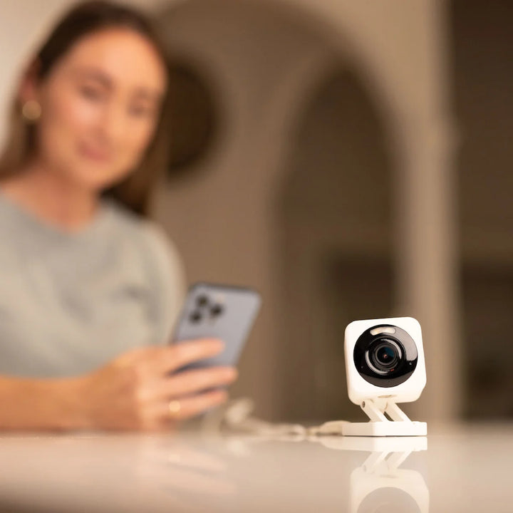 Wyze Cam v4 2.5K QHD Wired Indoor/Outdoor Security Camera with 6 Months Cloud Storage, 2-pack