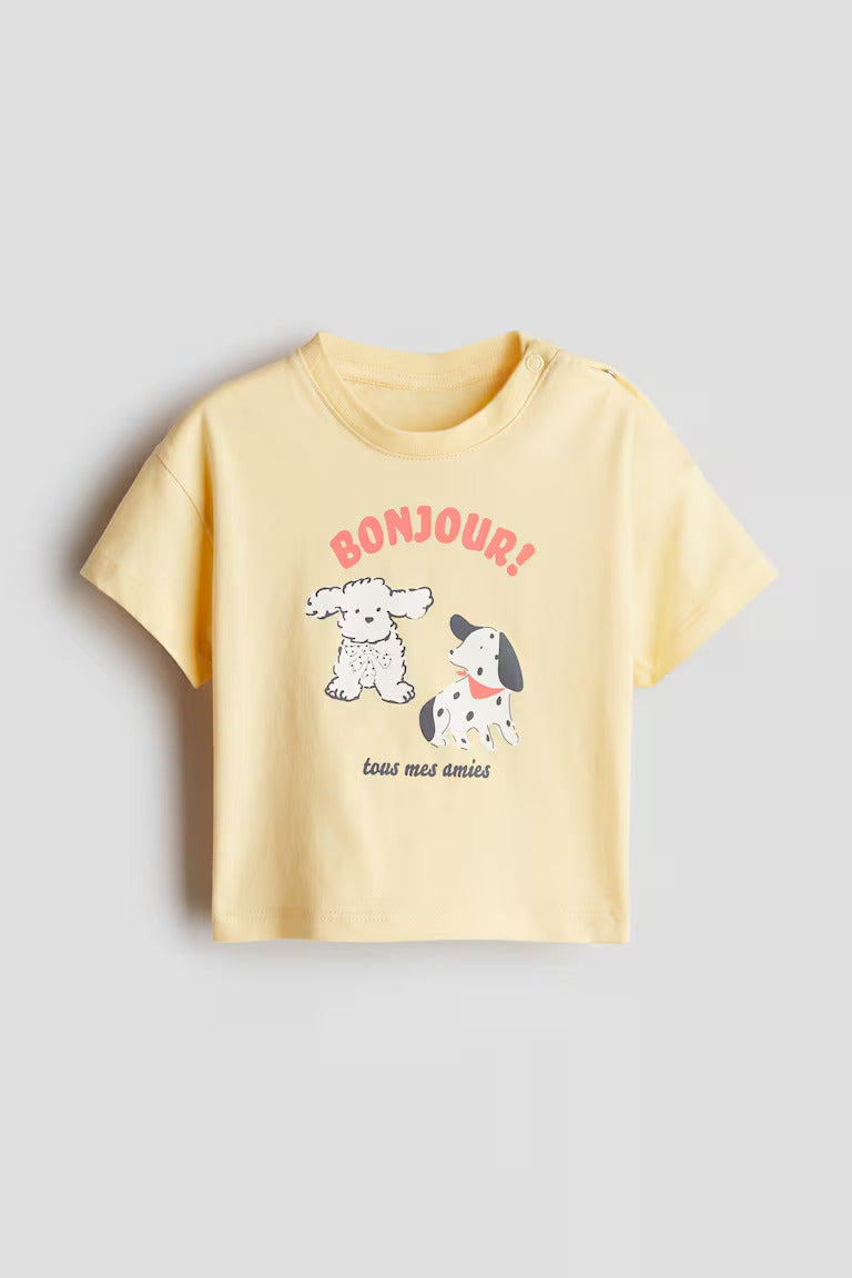 H&M Printed Cotton T-Shirt