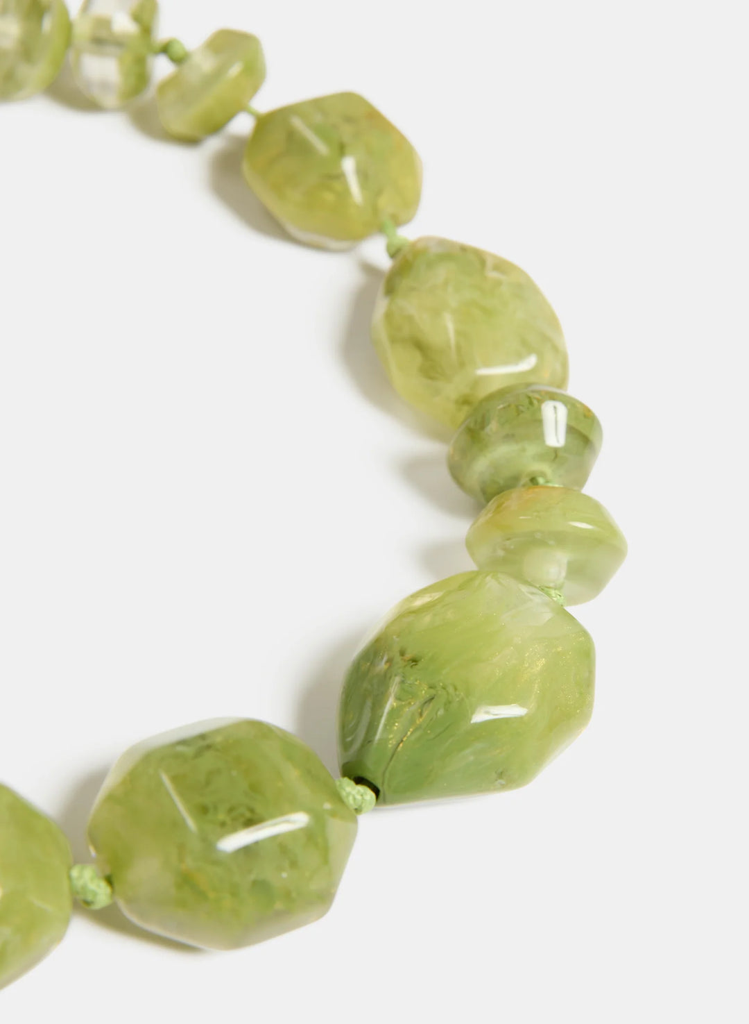 Laura Marbled Resin Necklace