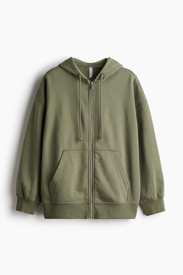 H&M Oversized Hooded Jacket