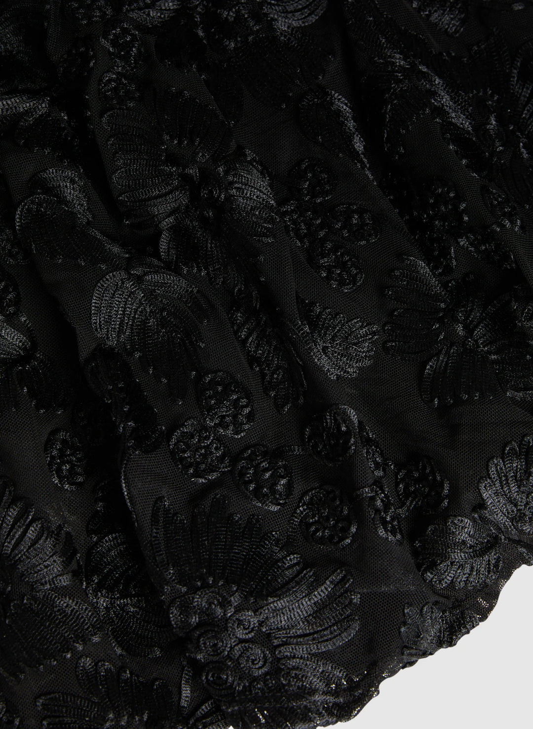 LAURA Soutache Embroidered Lace Dress
