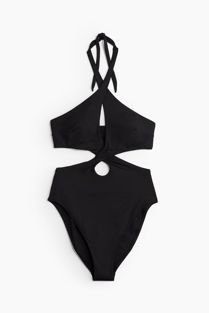 H&M Padded-Cup Cut-Out Swimsuit