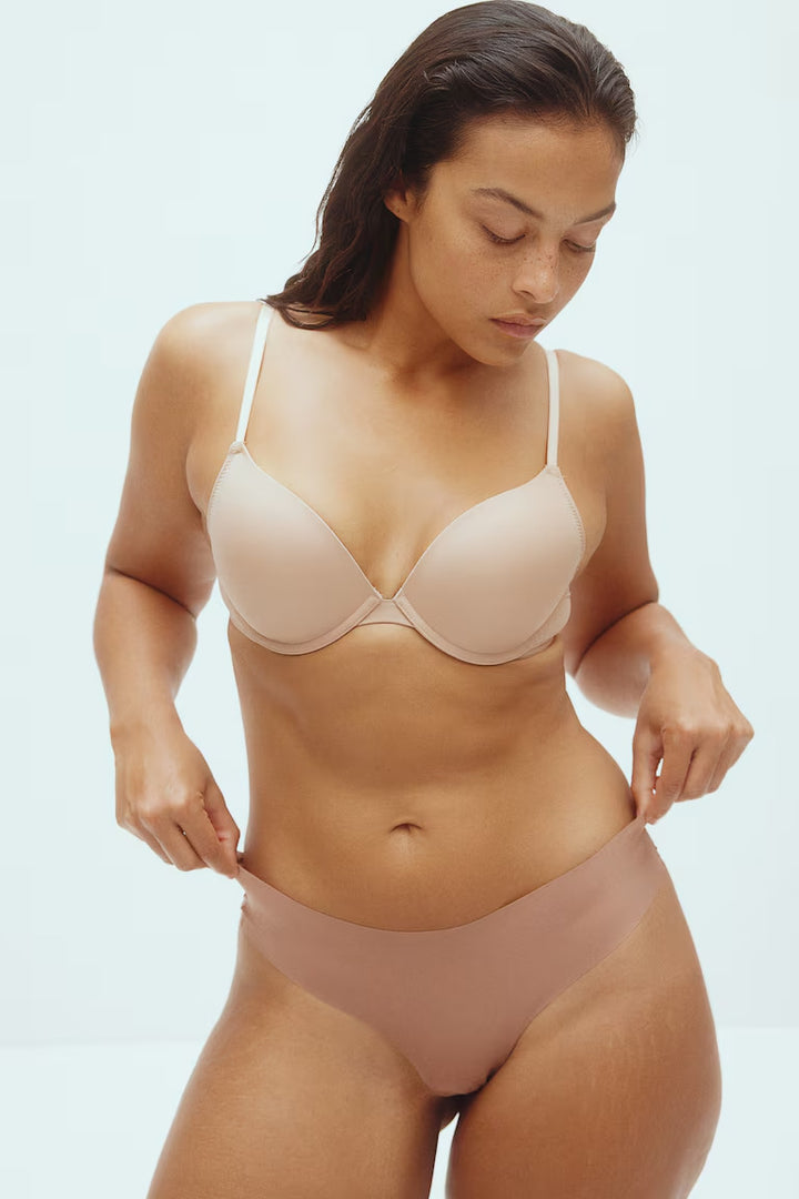 H&M 3-PACK INVISIBLE CHEEKY HIPSTER BRIEFS