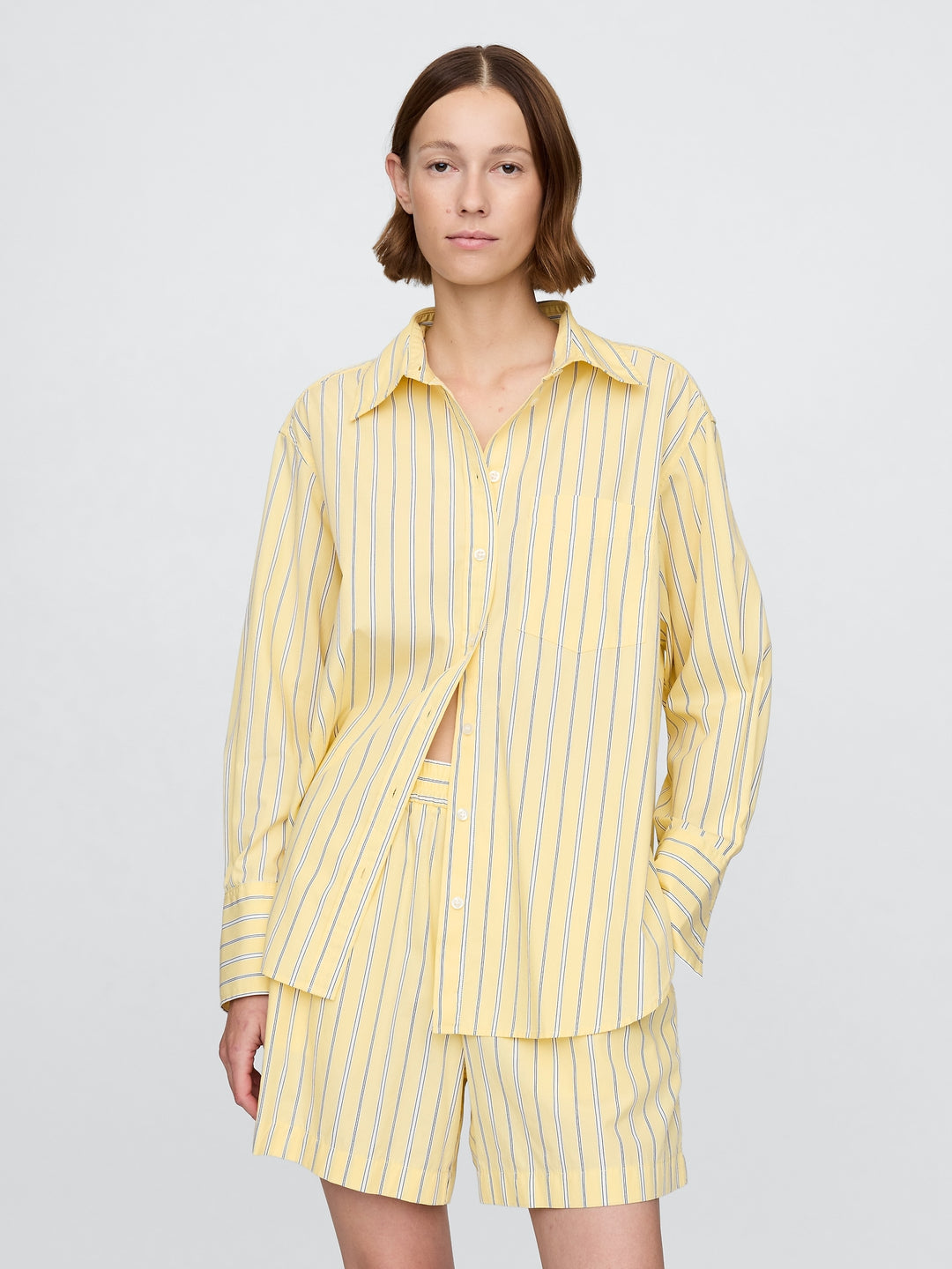 Gap Organic Cotton Poplin Big Shirt