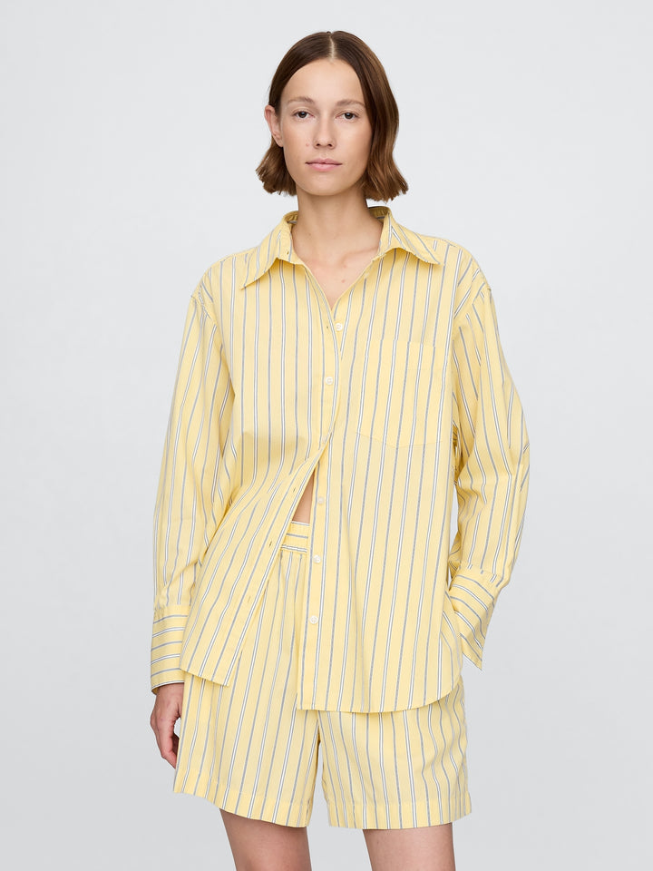 Gap Organic Cotton Poplin Big Shirt