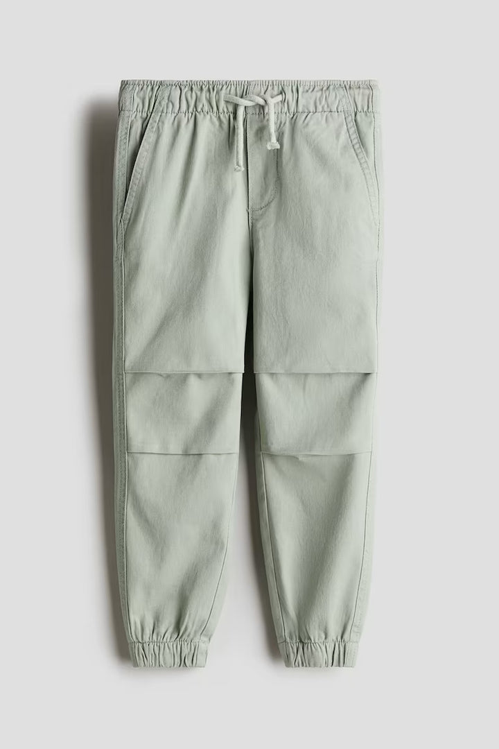 H&M TWILL JOGGERS
