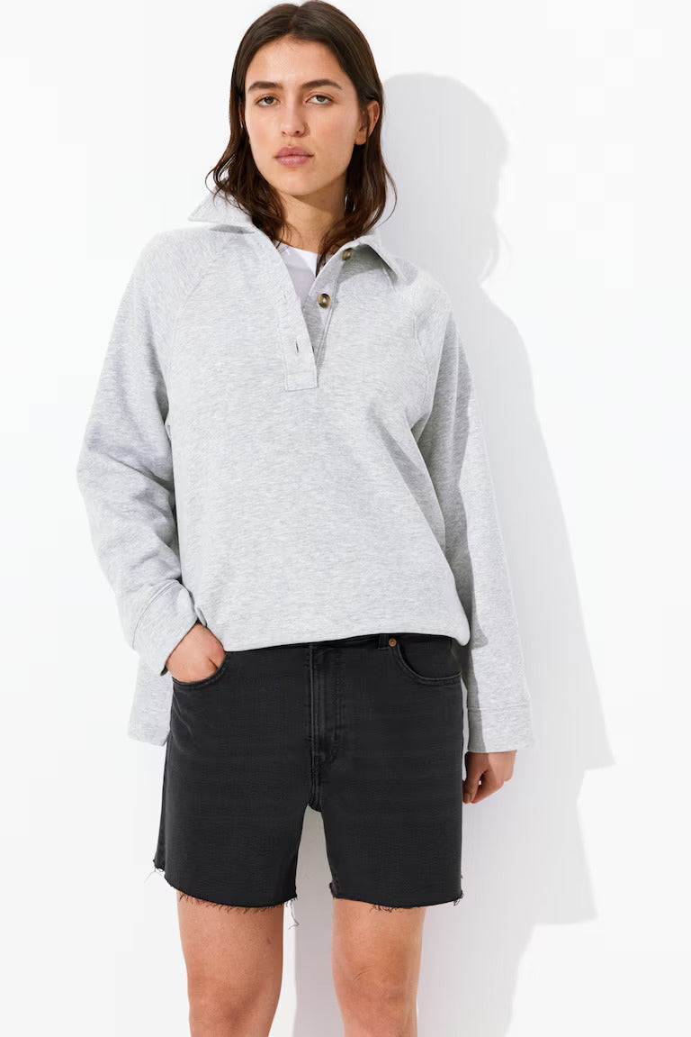 H&M SKINNY HIGH DENIM SHORTS