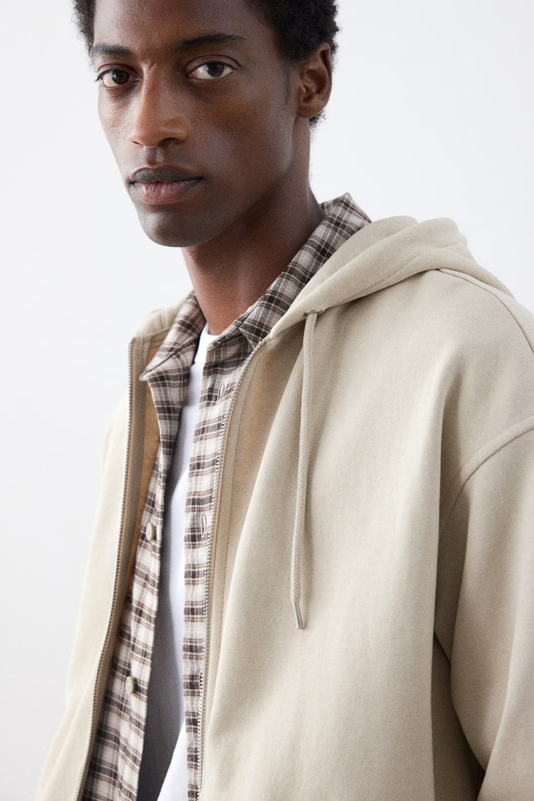 H&M Loose Fit Hooded Jacket