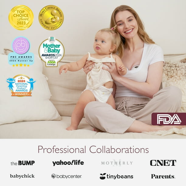 Momcozy M5 Hands Free Breast Pump, Wearable Breast Pump with 3 Modes & 9 Levels