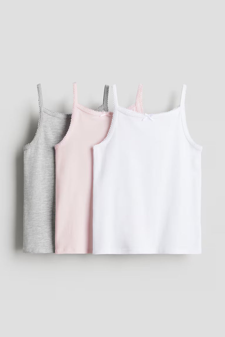 H&M 3-pack Jersey Tank Tops