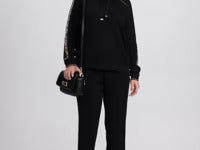 LAURA Raised Cowl Neck Top
