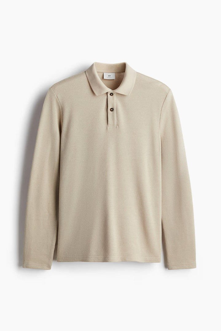 H&M Regular Fit Piqué Polo Shirt