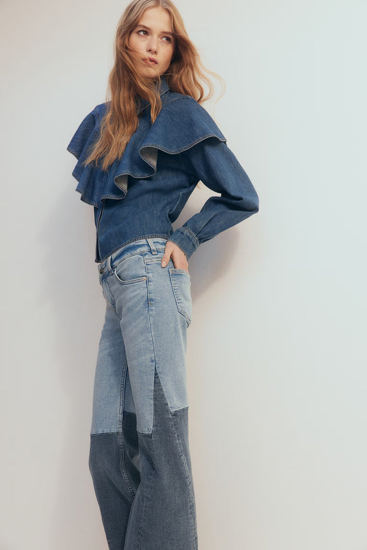 H&M Flared Low Jeans