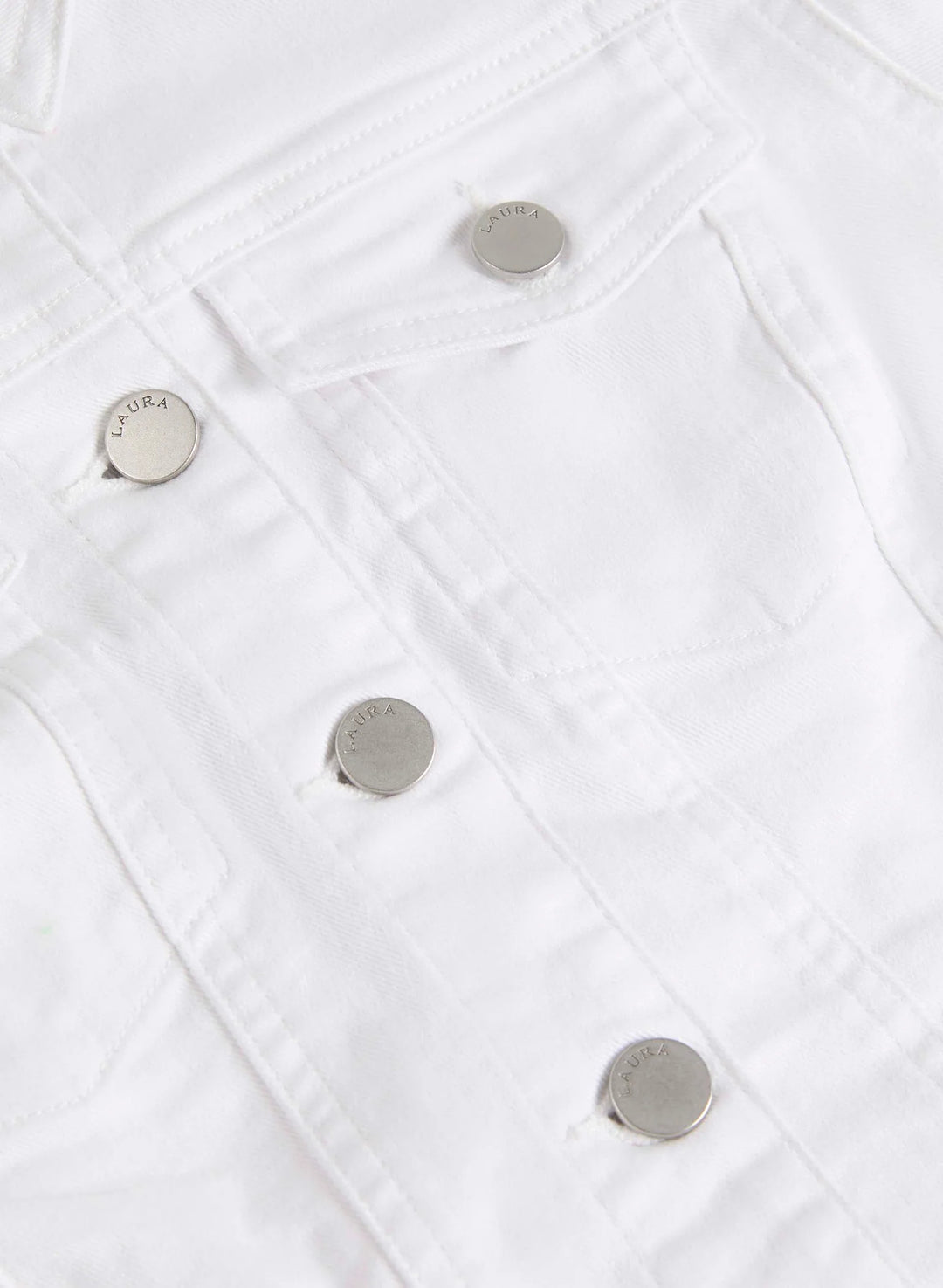 LAURA Cropped Denim Jacket
