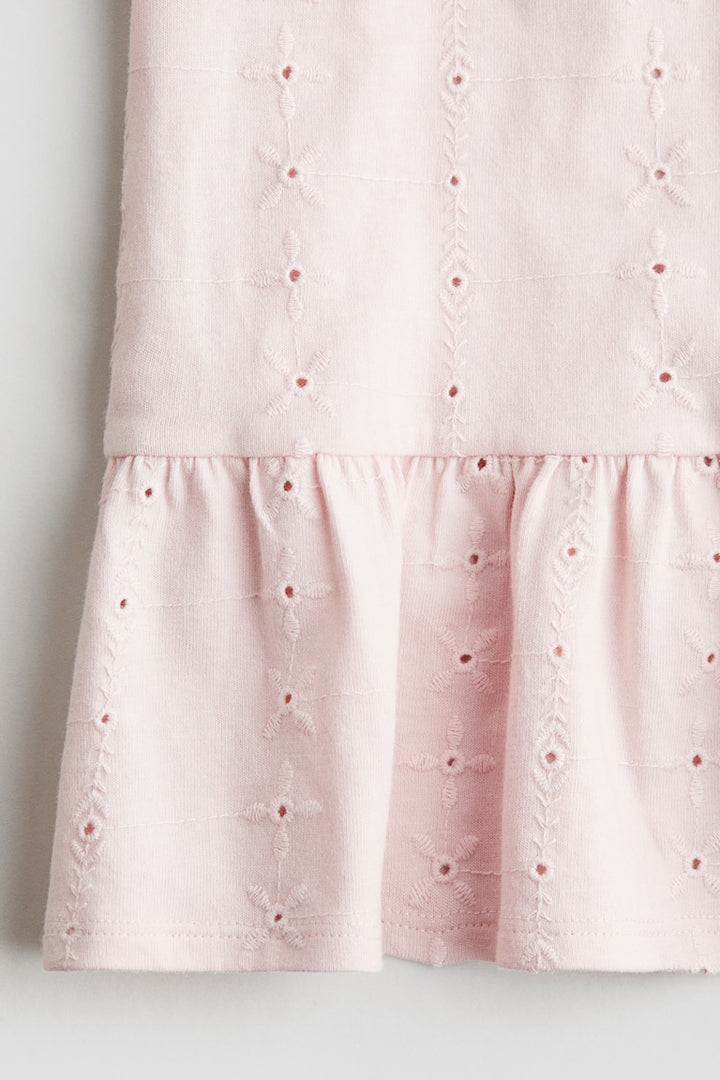 H&M Eyelet-Embroidered Dress