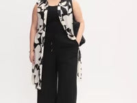 LAURA Melanie Lyne - Floral Tunic Blouse