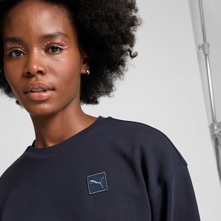 PUMA Essentials Elevated Women's Comfort Crew Sweatshirt