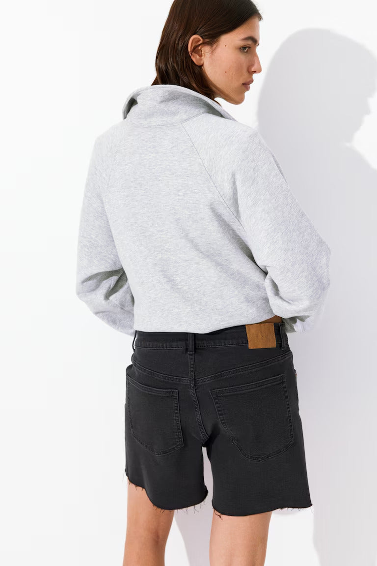 H&M SKINNY HIGH DENIM SHORTS