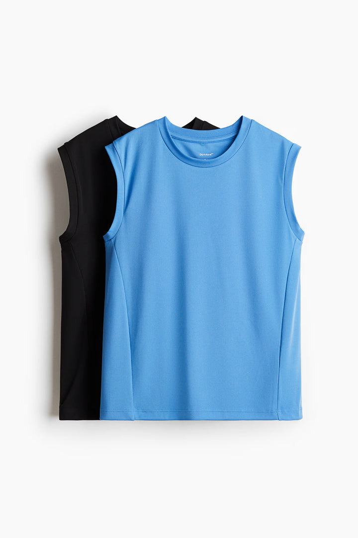 H&M 2-Pack Sports Tank Tops with DryMove™