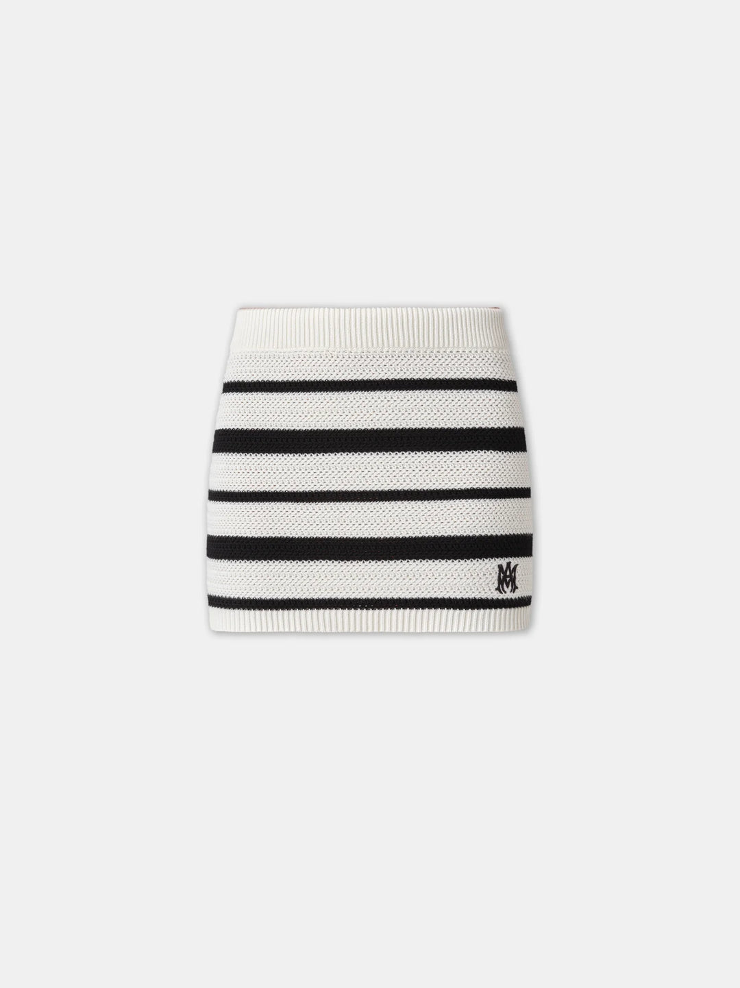AMIRI WOMEN'S MA STRIPED MINI SKIRT