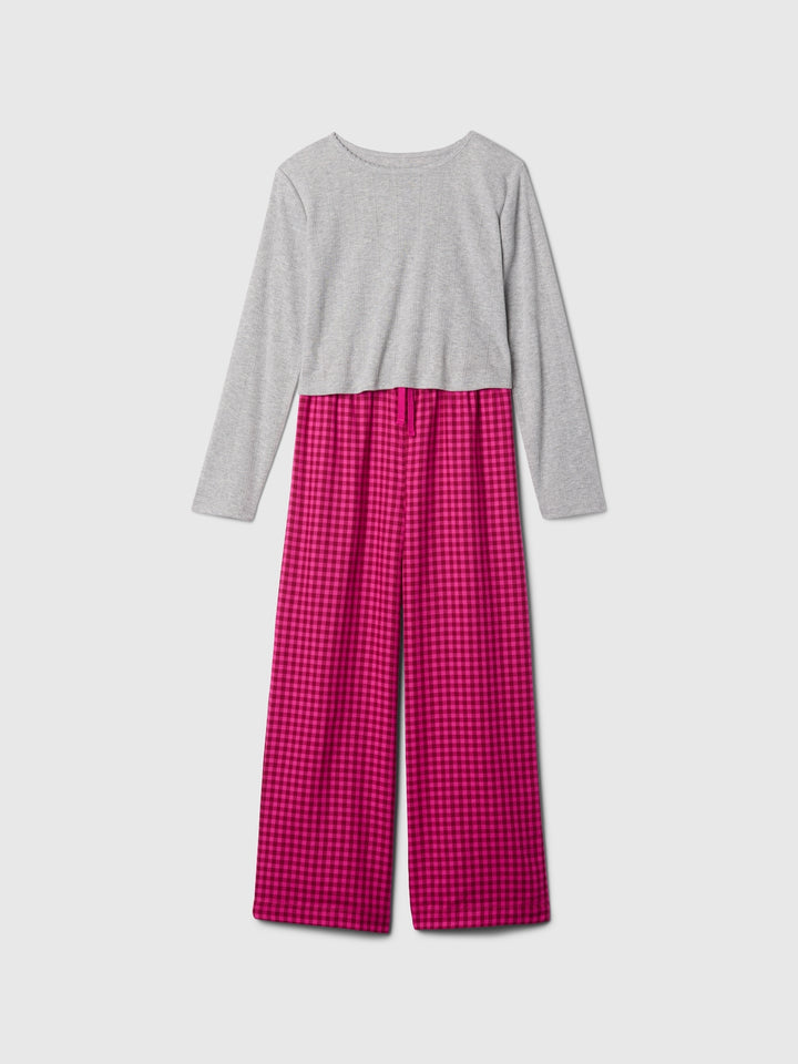 Gap Kids Recycled Flannel PJ Set