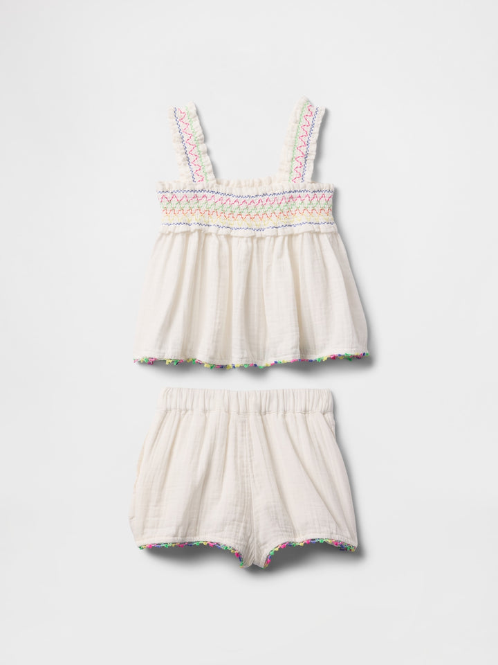 Gap Baby & Toddler Crinkle Gauze Outfit Set