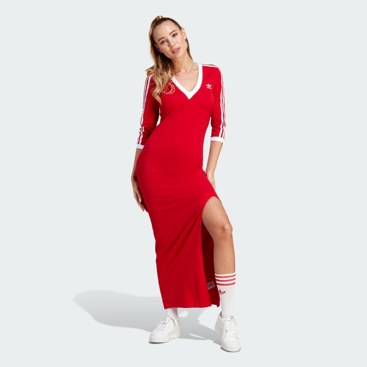 Adidas Adicolor Classics 3-Stripes Maxi Dress