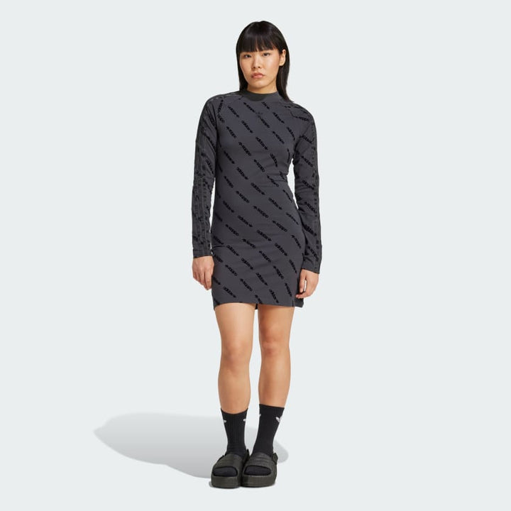 Adidas Monogram Bodycon Dress