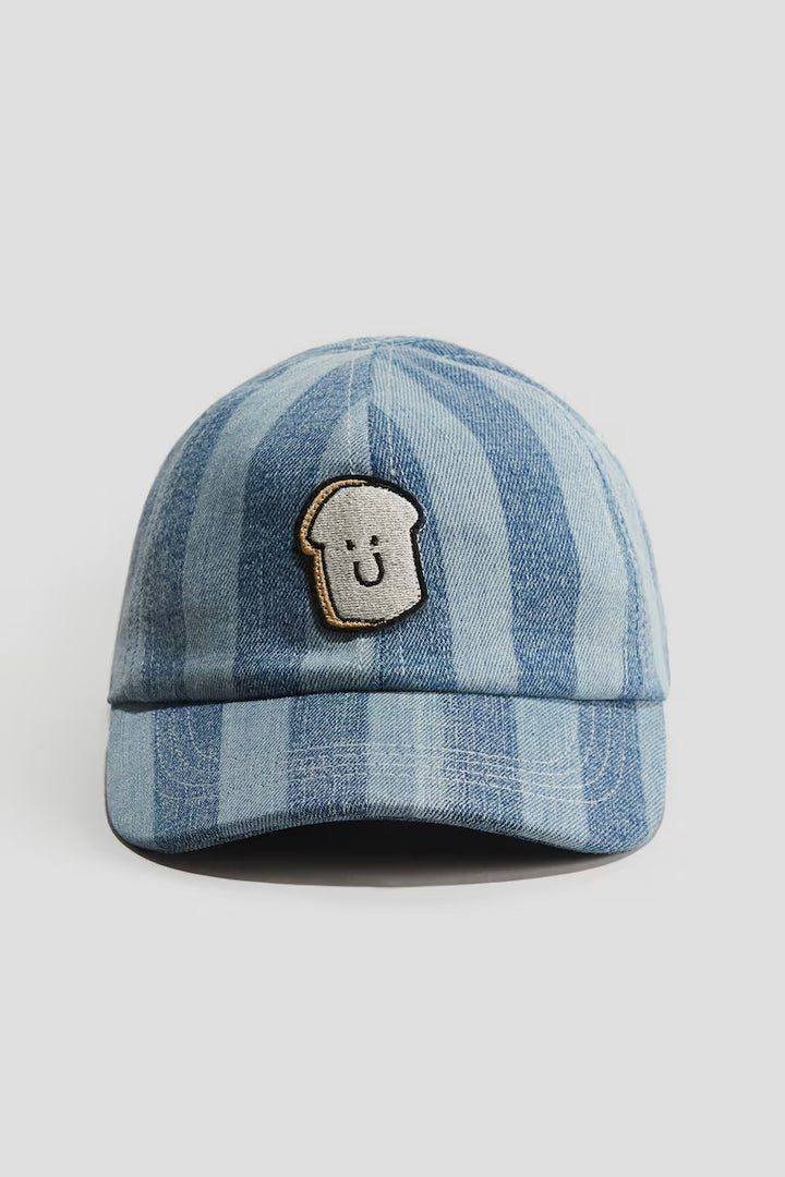 H&M MOTIF-DETAIL DENIM CAP