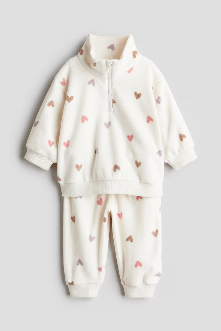H&M 2-PIECE FLEECE SET