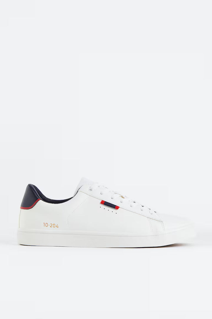 H&M FAUX LEATHER SNEAKERS