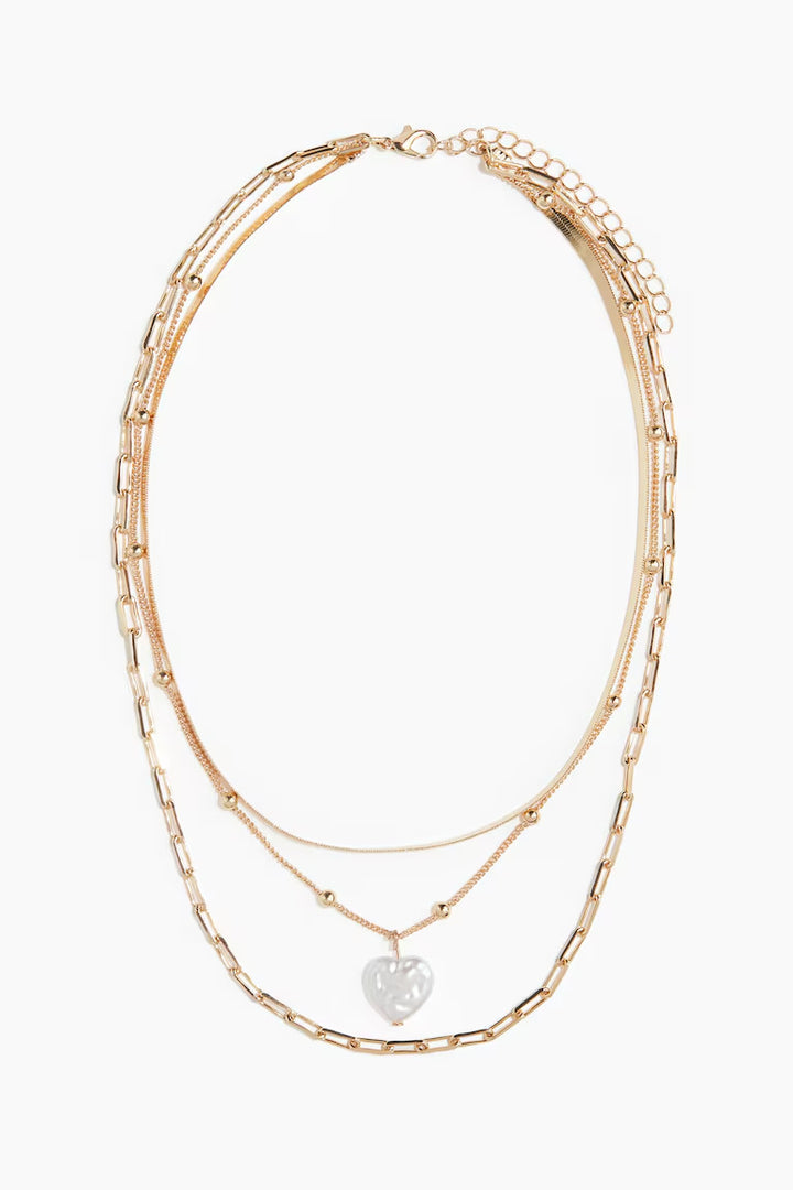 H&M TRIPLE-STRAND NECKLACE
