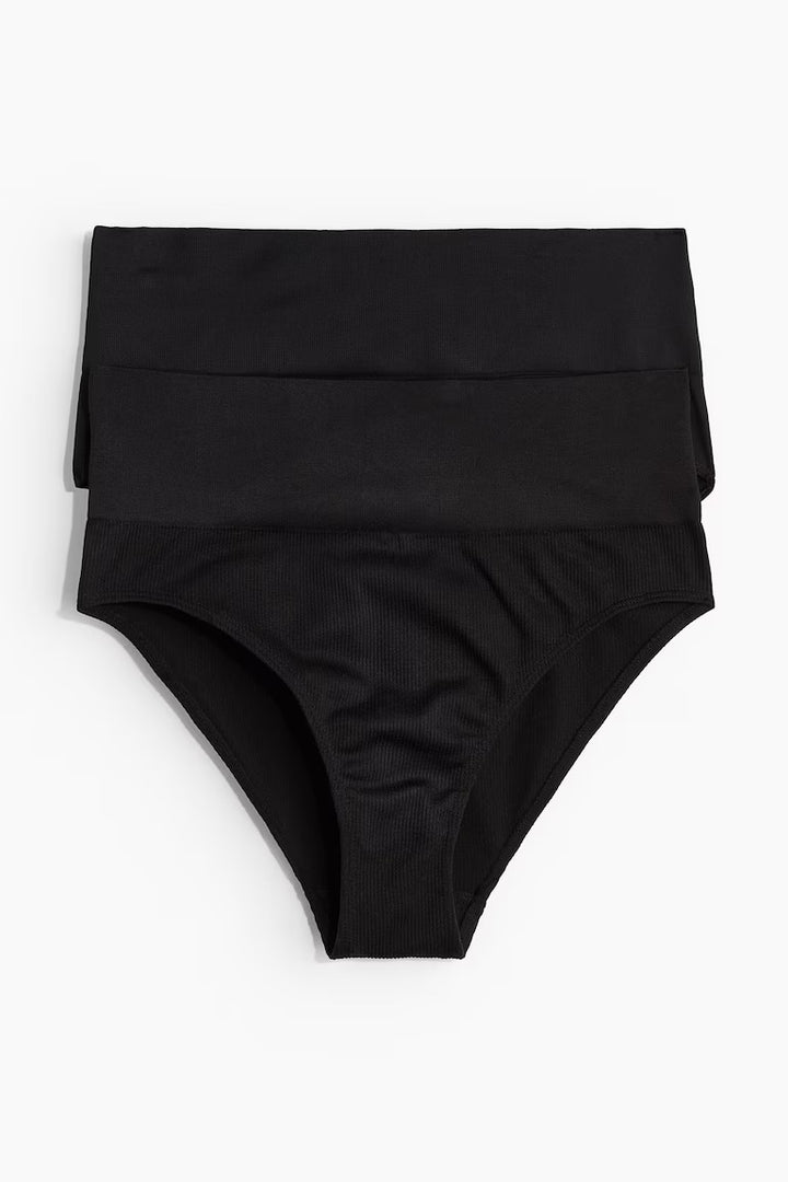 H&M 2-PACK SEAMLESS BRIEFS