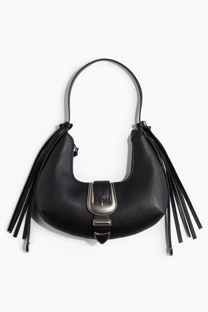 H&M FRINGED SHOULDER BAG