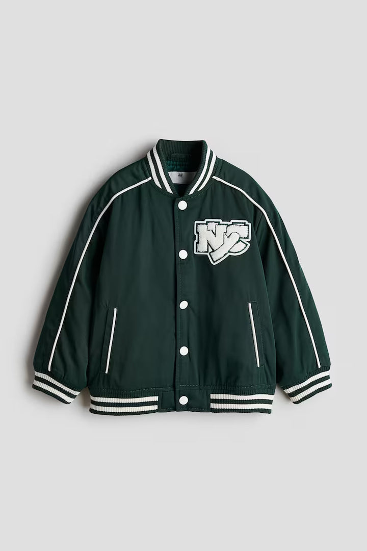 H&M PADDED BASEBALL JACKET