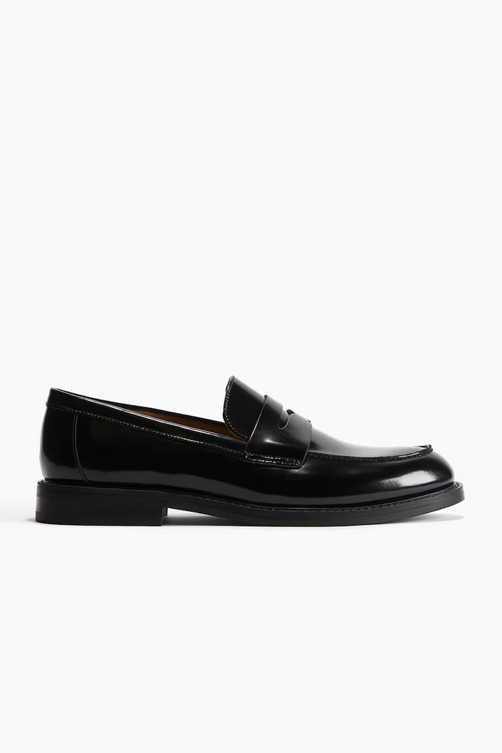 H&M LEATHER LOAFERS