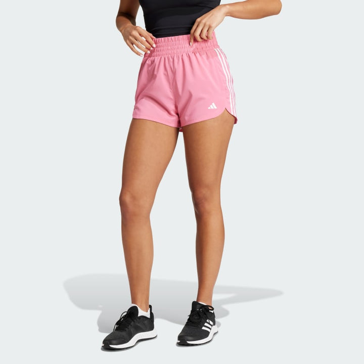 Adidas Pacer Training 3-Stripes Woven High-Rise Shorts