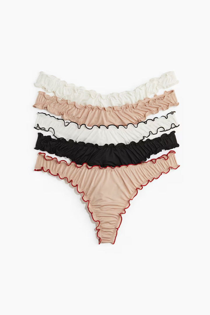 H&M 5-PACK THONG BRIEFS