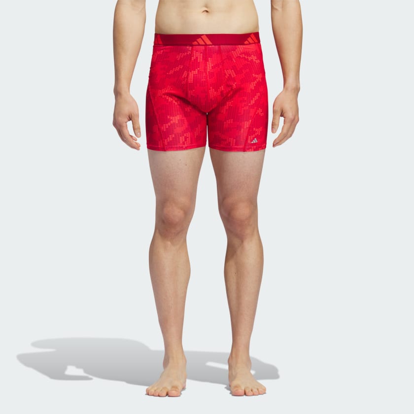 Adidas Performance Mesh Graphic Boxer Briefs 3-Pack