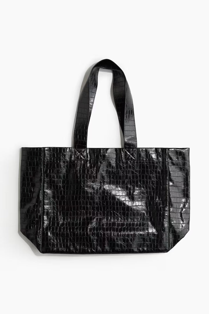H&M COATED SHOPPER