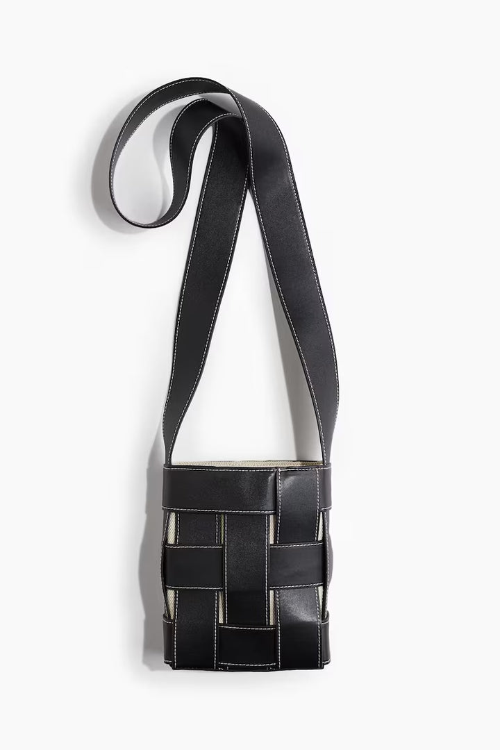 H&M BRAIDED PHONE BAG
