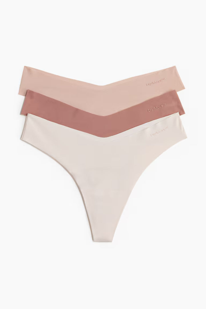 H&M 3-PACK SPORTS THONG BRIEFS WITH DRYMOVE™